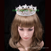 2016 Crystal Rhinestone Coroa Totalmente Round Tiara